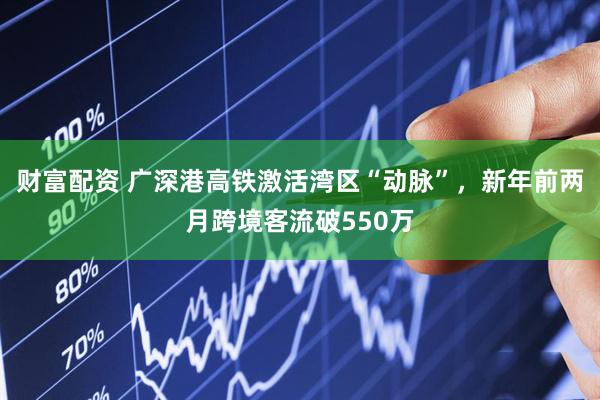 财富配资 广深港高铁激活湾区“动脉”,新年前两月跨境客流破550万